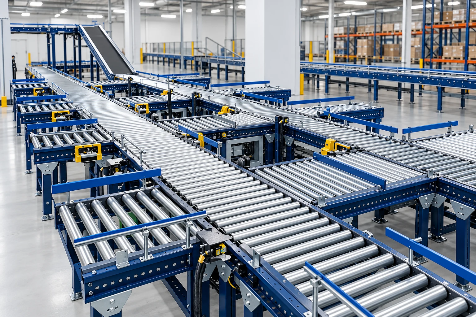 Hat içi özel bağlantılar için temsili makine tasarımı